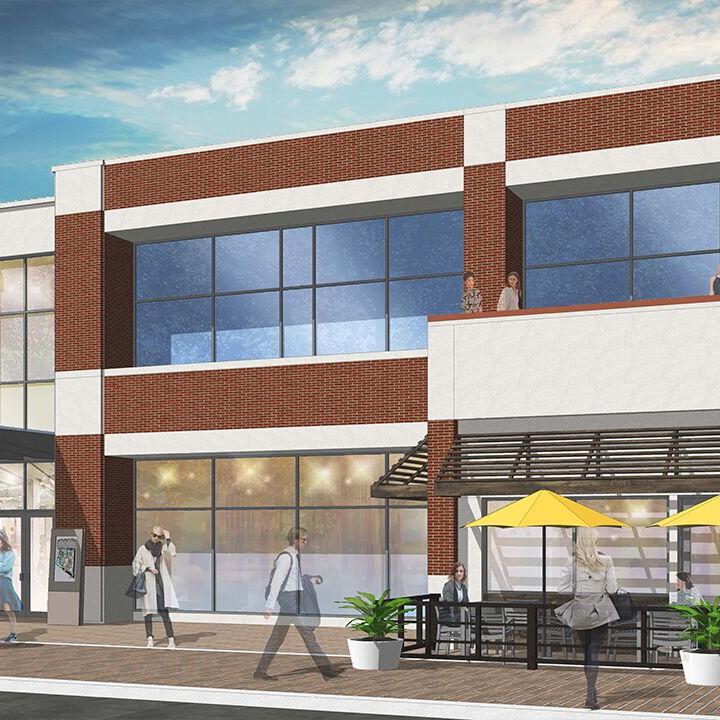 Oxmoor Office Center concept, rendering from JLL